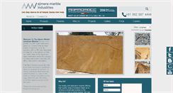 Desktop Screenshot of ajmeramarble.com
